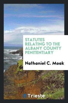 Statutes Relating to the Albany County Penitentiary by Nathaniel C Moak