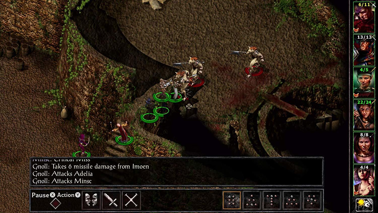 Baldur's Gate Enhanced Edition on Switch