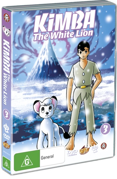 Kimba The White Lion - Volume 3 (2 Disc Set) on DVD image