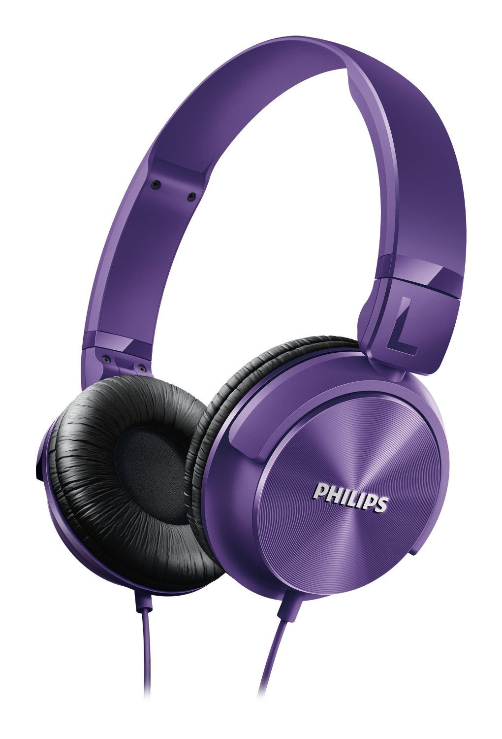 Philips DJ Style OnEar Headphones (Purple) at Mighty Ape NZ
