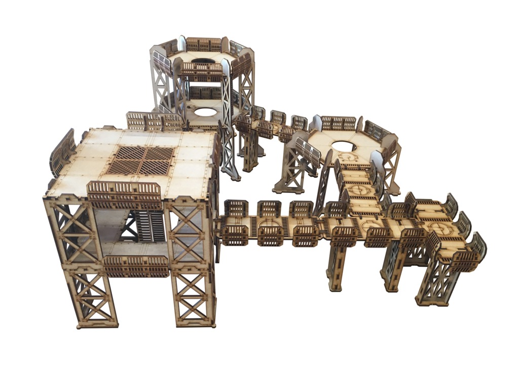 TTCombat: Tabletop Scenics – Sector 2 Industrial Complex image