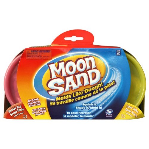 Moon Sands - Refill Kit Coloured Sand - Rocket Red & Lunar Yellow image