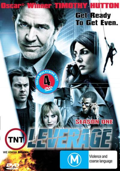Leverage - Season 1 (4 Disc Set) on DVD image