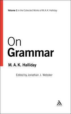 On Grammar by M.A.K. Halliday image