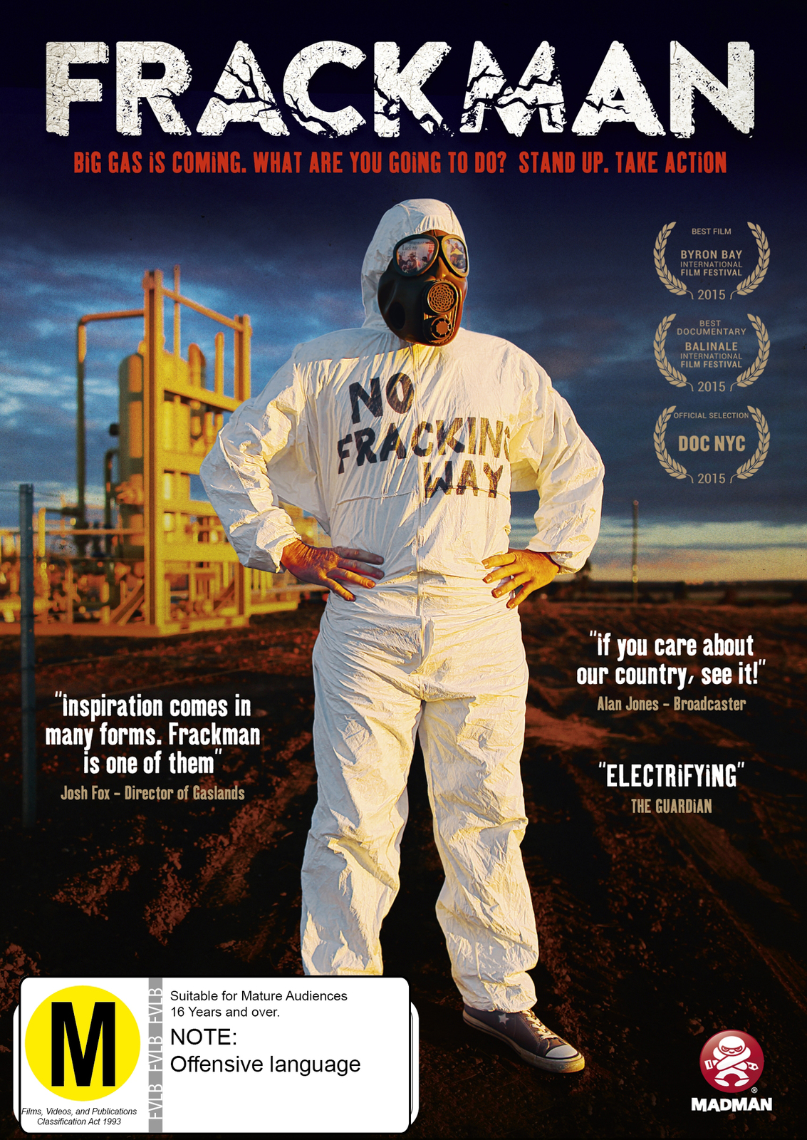 Frackman on DVD image