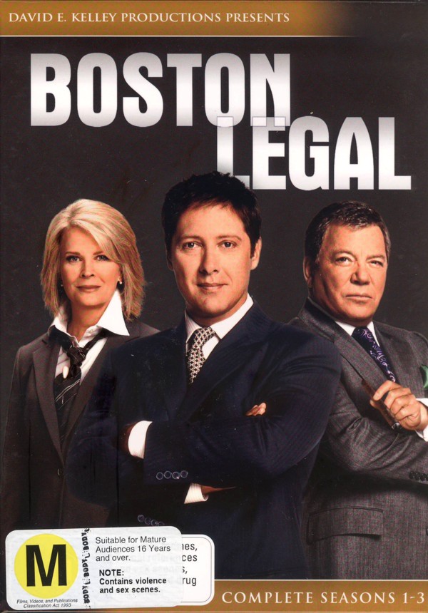 Boston Legal - Complete Seasons 1-3 (18 Disc Box Set) on DVD image