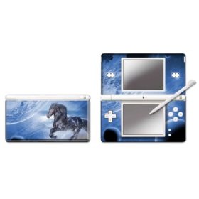 Nintendo DS Lite Modding Skin - Moon Horse image