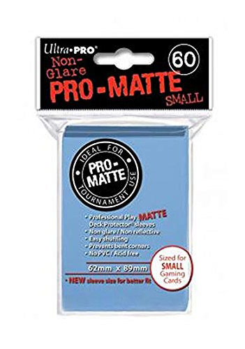 Ultra Pro: Pro-Matte Small Deck Protector Sleeves - Light Blue image