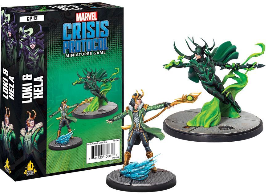 Marvel Crisis Protocol Miniatures Game Loki and Hella Expansion image