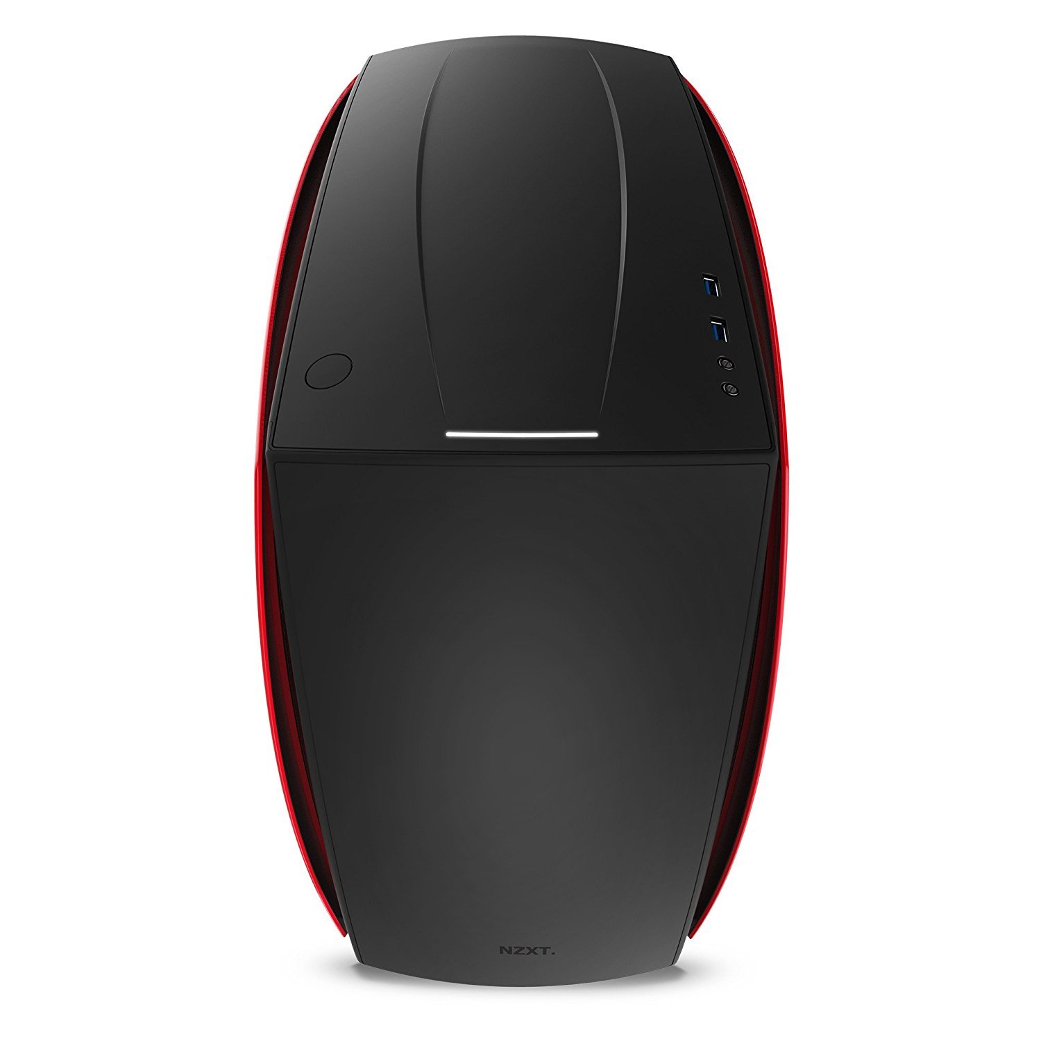 NZXT Manta Mini-ITX Case - Black/Red image