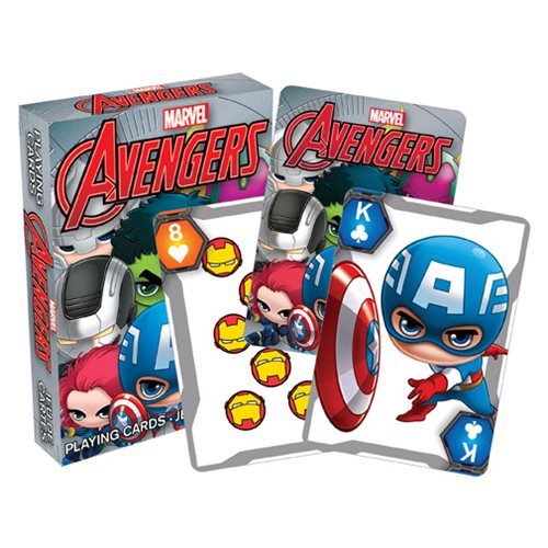 Marvel: Chibi Avengers - Playing Cards