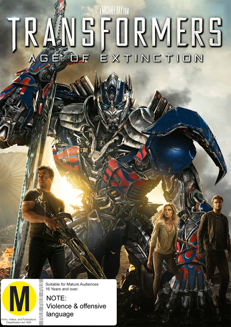 Transformers 4 Age of Extinction DVD Buy Now at Mighty Ape NZ