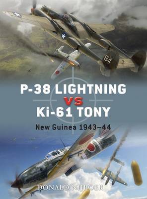 P-38 Lightning Vs Ki-61 Tony by Donald Nijboer