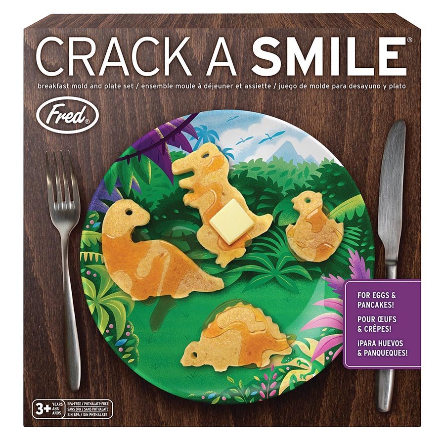 Crack A Smile - Breakfast Set - Dino image