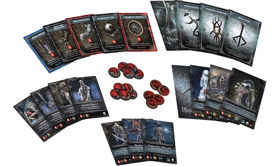 Bloodborne The Card Game The Hunter's Nightmare Board Game at