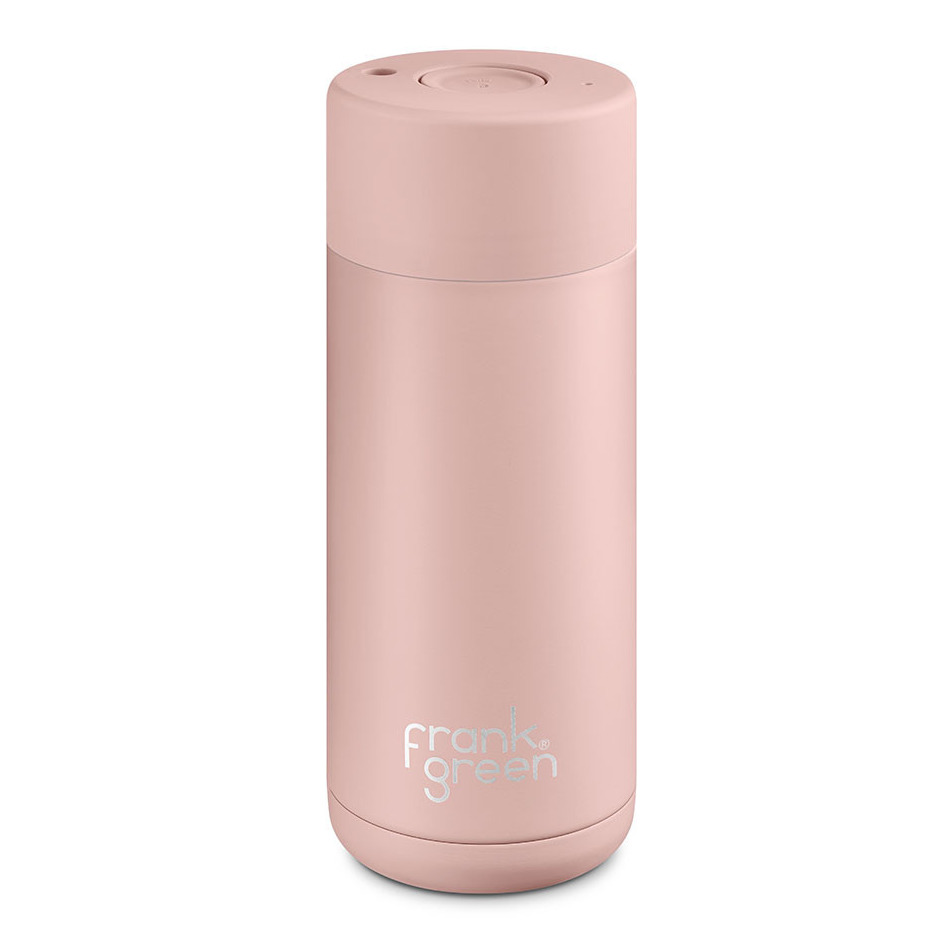 Frank Green: Stainless Steel Reusable Smart Cup - Nude Rose (16oz/473ml) image