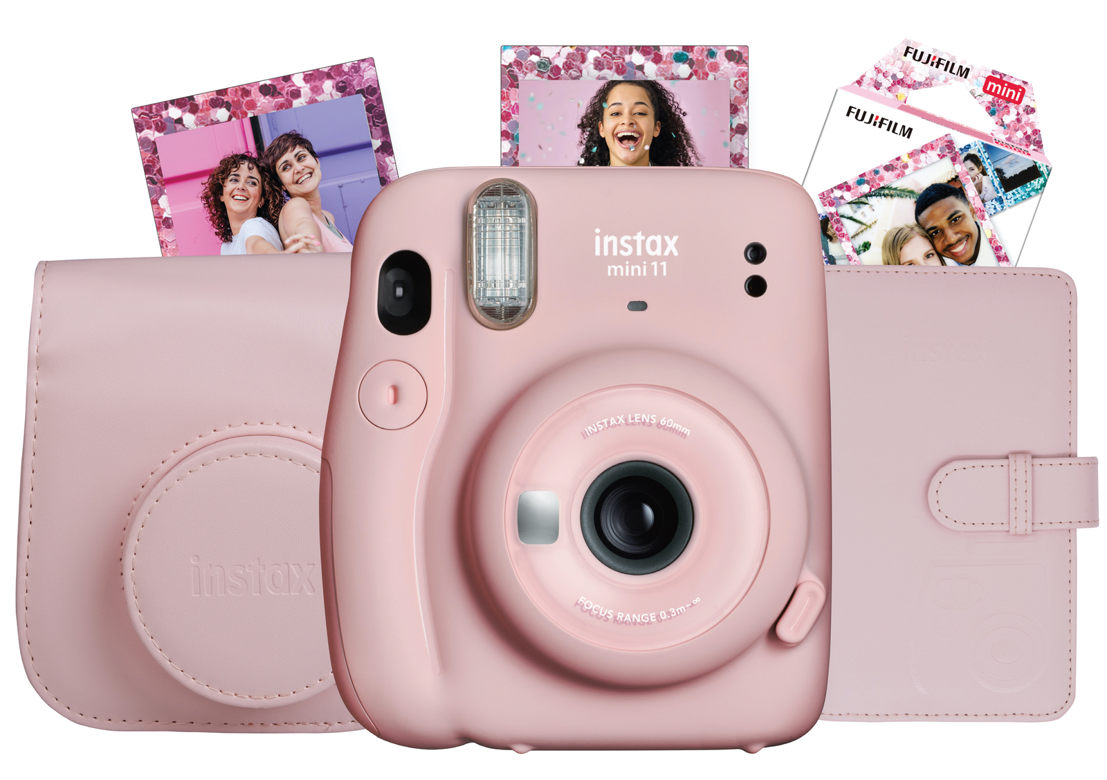 FUJIFILM Instax Mini 11 Limited Edition Gift Pack - Blush Pink | at ...