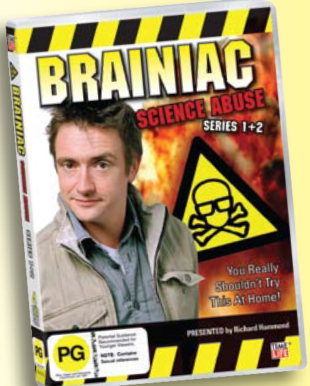 Brainiac: Science Abuse - Series 1 & 2 (4 Disc Set) on DVD image
