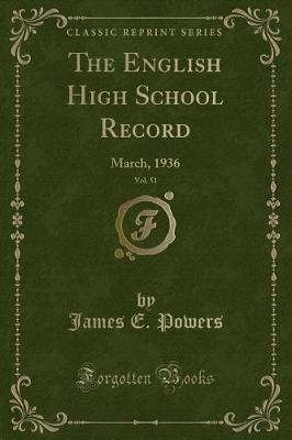 The English High School Record, Vol. 51 image