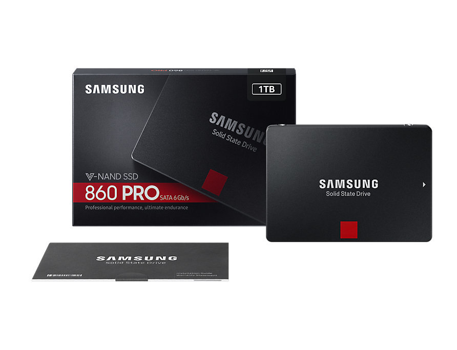 1TB Samsung 860 Pro 2.5" SATA SSD