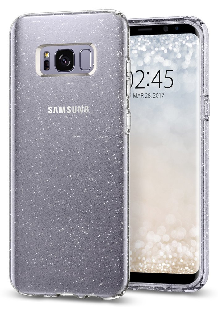 Spigen: Galaxy S8 - Liquid Crystal Glitter Case (Crystal Quartz) image