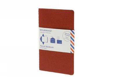 Moleskine Medium Postal Notebook - Cranberry Red