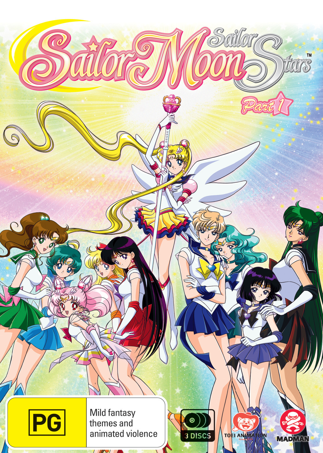Sailor Moon Sailor Stars Dvd