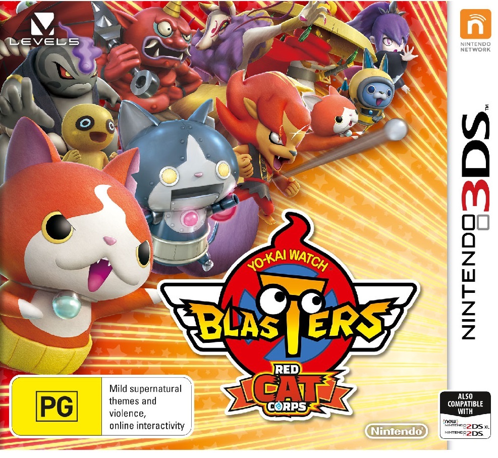 Yo-Kai Watch Blasters Red Cat Corps for Nintendo 3DS image