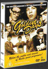 Golden Days - The British Invasion v The San Francisco Sound on DVD