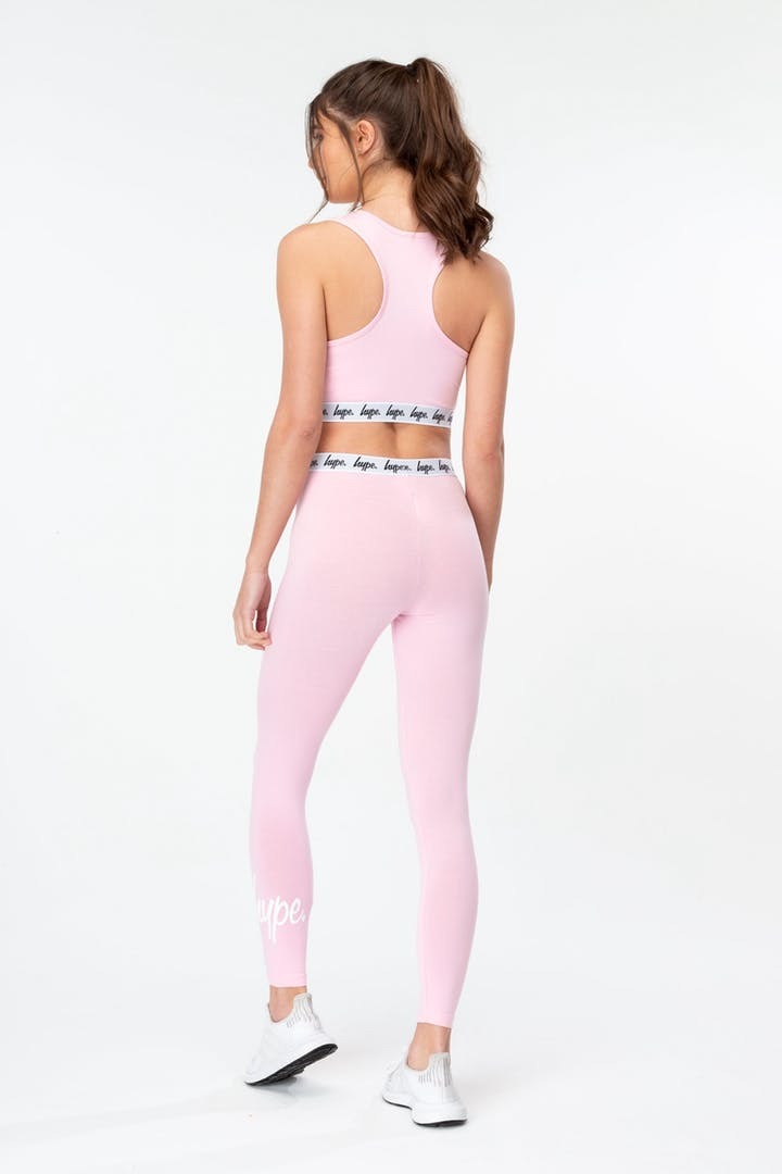 Just Hype: Taped Women's Legging Pink - 8 image