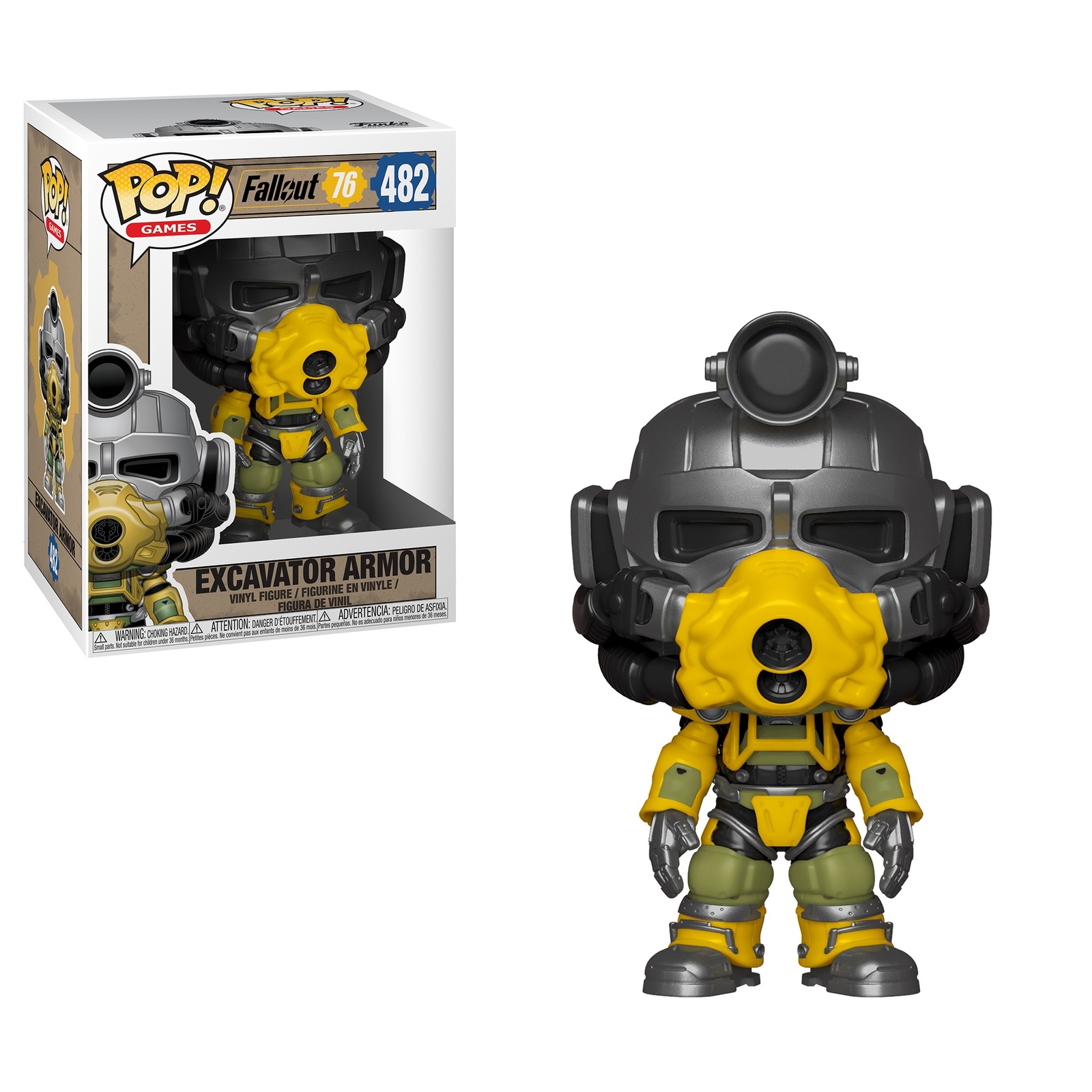 Fallout 76 - Excavator Armour Pop! Vinyl Figure image