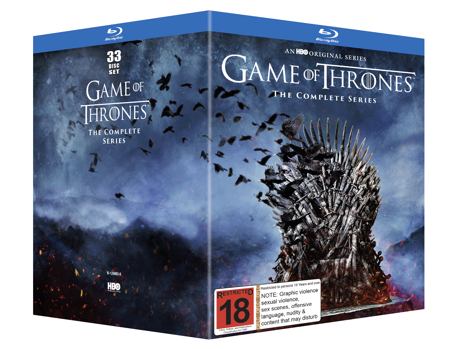 Game of Thrones Season 1-8 on Blu-ray