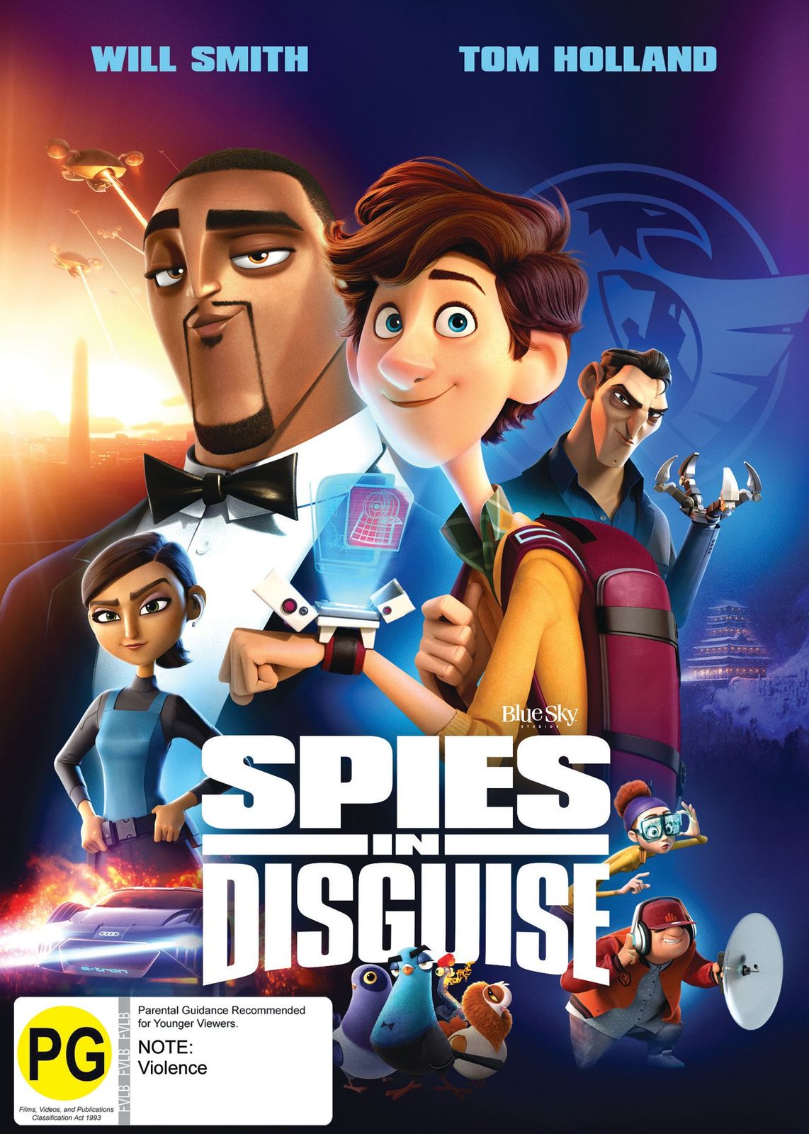 Spies in Disguise on DVD image
