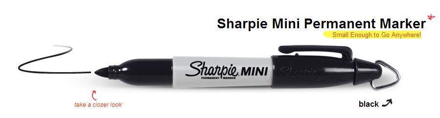 Sharpie Mini Markers Assorted Pack of 4 image