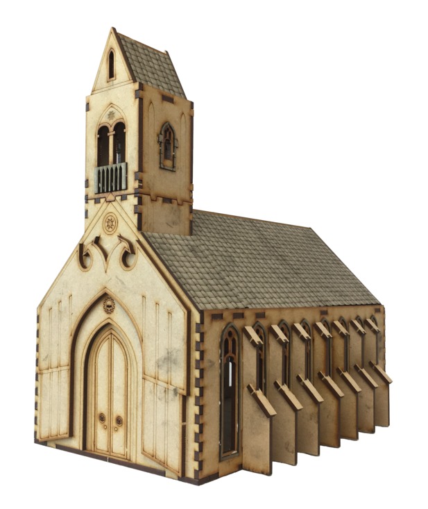 TTCombat: Tabletop Scenics - Gothic Chapel image
