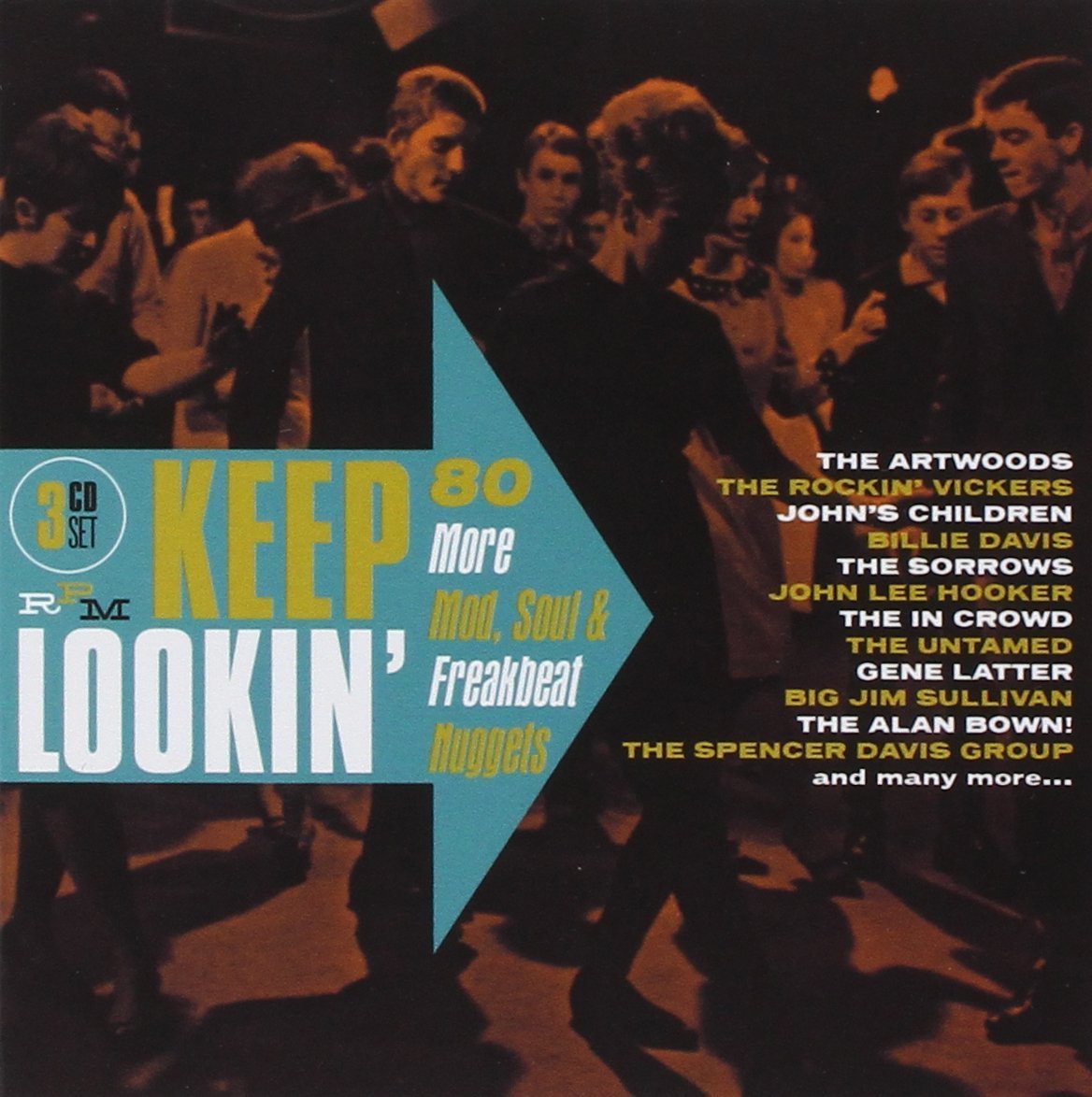 Keep Lookin' 80 More Mod, Soul & Freakbeat Nuggets (Box Set) Various Artists at Mighty Ape NZ