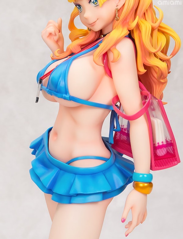 Please Tell Me! Galko-chan: 1/6 Galko-Chan (Swimsuit Ver.) - PVC Statue image