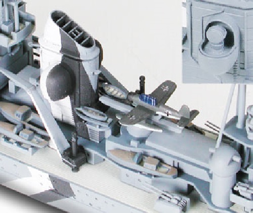 Tamiya 1/700 Prinz Eugen Ger Heavy Cruiser - Model Kit image
