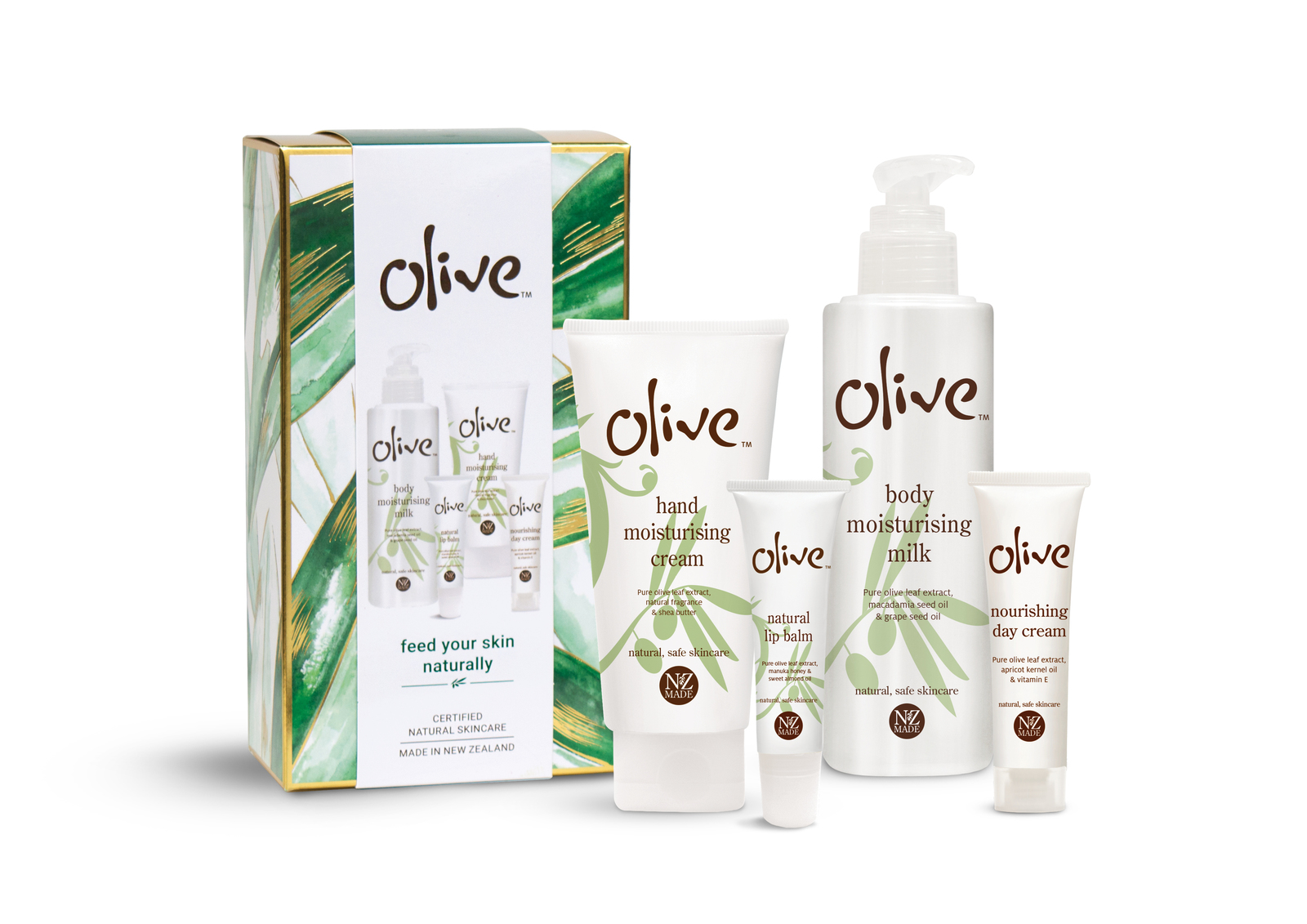 Olive: Feed Your Skin Natually Pamper Pack image