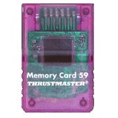 Thrustmaster Memory Card 59 blocks for GameCube Thrustmaster Memory Card 59 blocks for GameCube