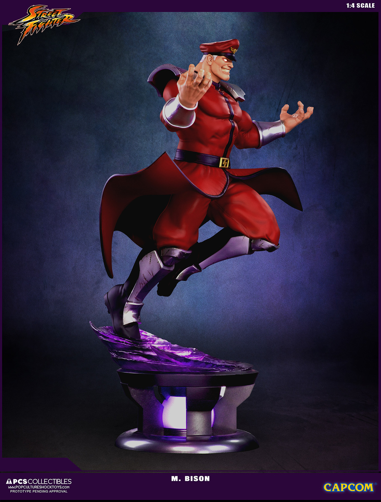 Streetfighter V - M Bison 1:4 Scale Statue image