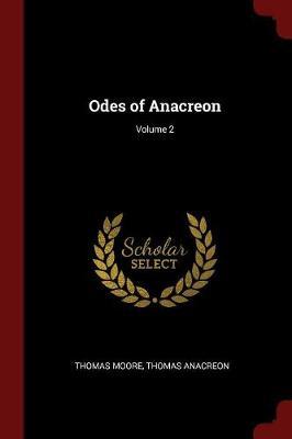 Odes of Anacreon; Volume 2 image