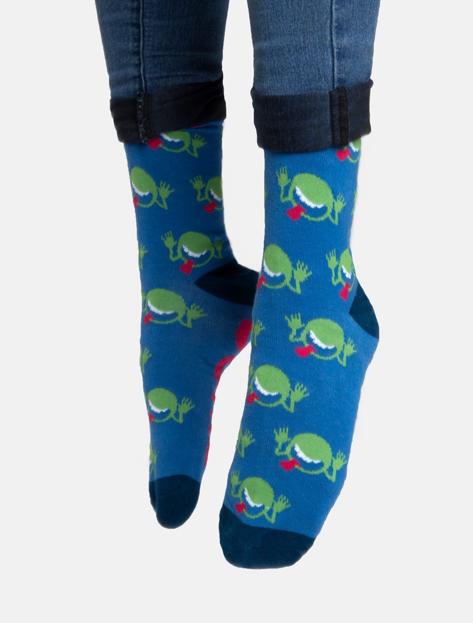 Out of Print: Hitchhikers Guide - Men's Crew Socks