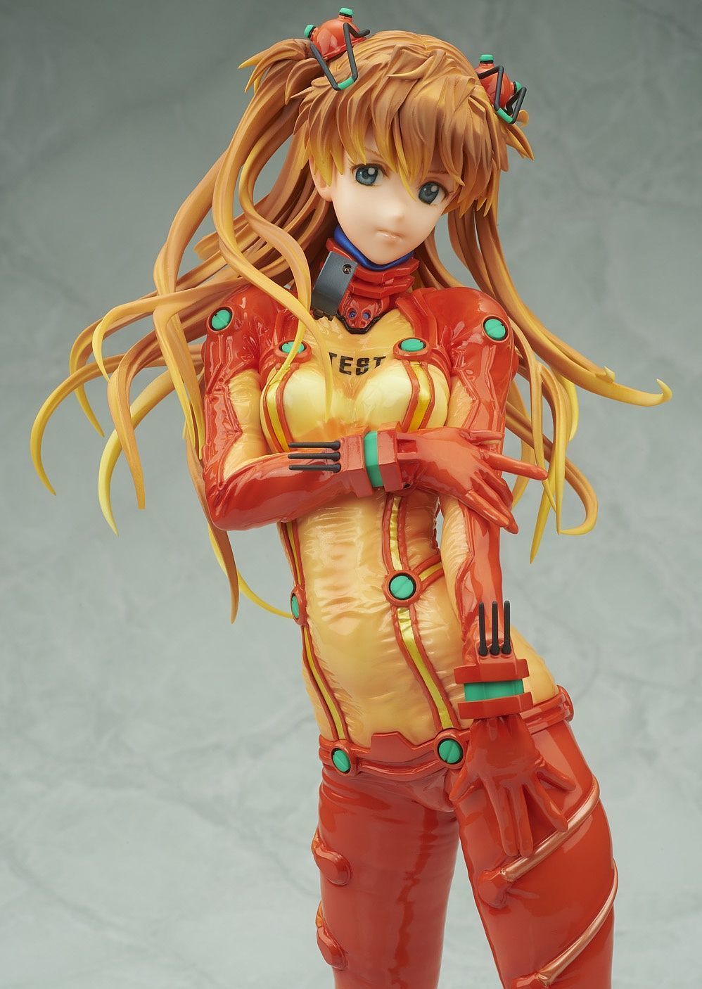 Evangelion: 1/4Asuka Langley Shikinami Test Type Plugsuit Ver. - PVC Figure image