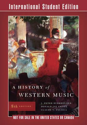 A History of Western Music by Donald Jay Grout image
