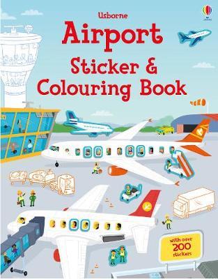 Airport Sticker and Colouring Book by Simon Tudhope image
