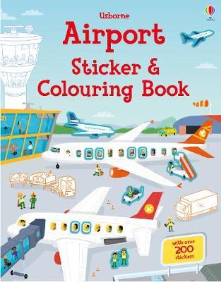 Airport Sticker and Colouring Book image