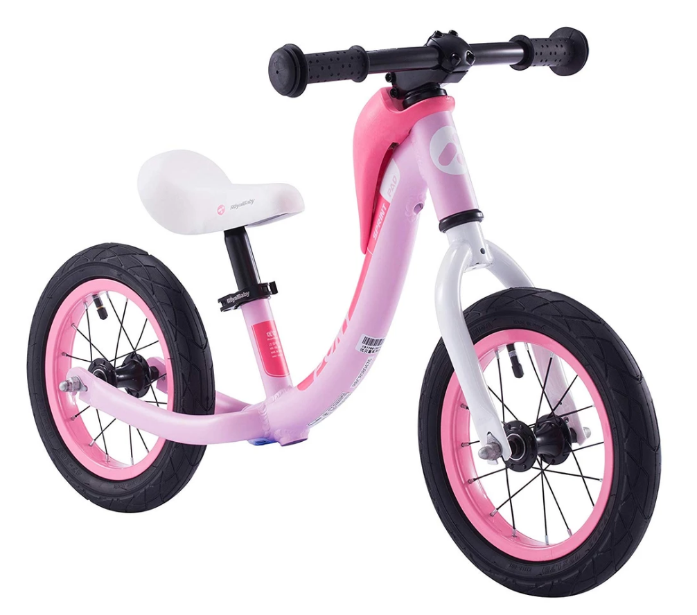 RoyalBaby: Pony Alloy Balance Bike - Pink image