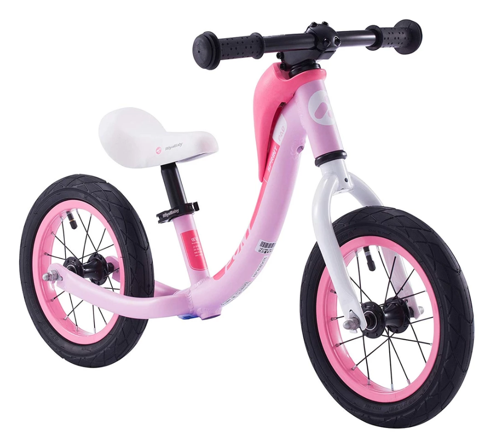 RoyalBaby: Pony Alloy Balance Bike - Pink