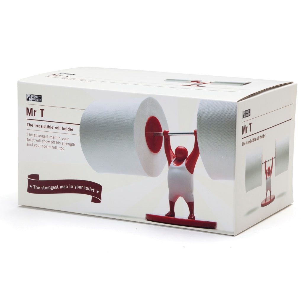 Monkey Business: Mr T Roll Holder (Red) image